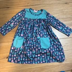 Girls Pete & Lucy cactus dress